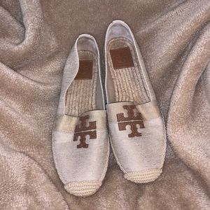 Tory Burch espadrille slip on shoes